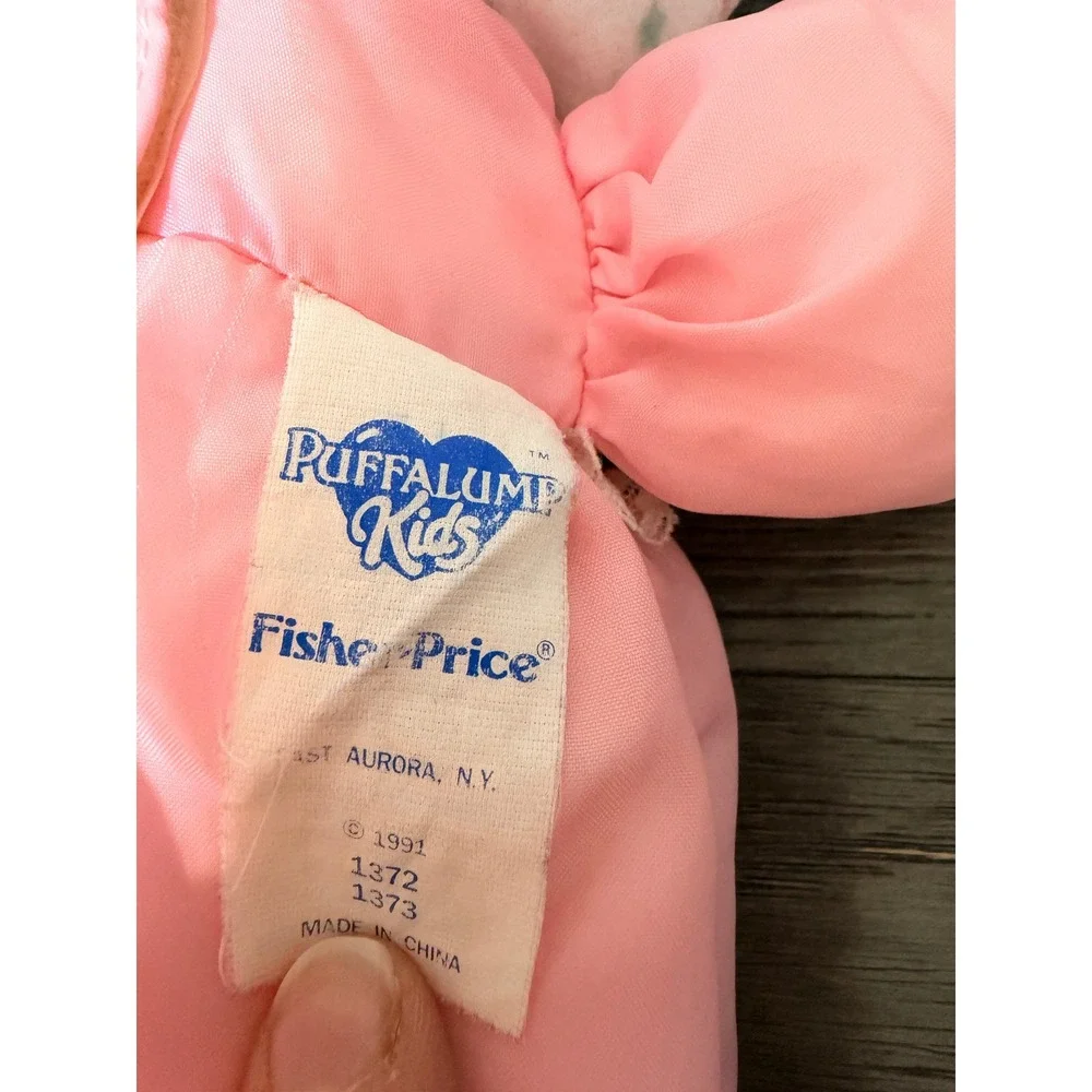 Vintage 1991 Fisher Price‎ Puffalump Lullaby Kids Doll